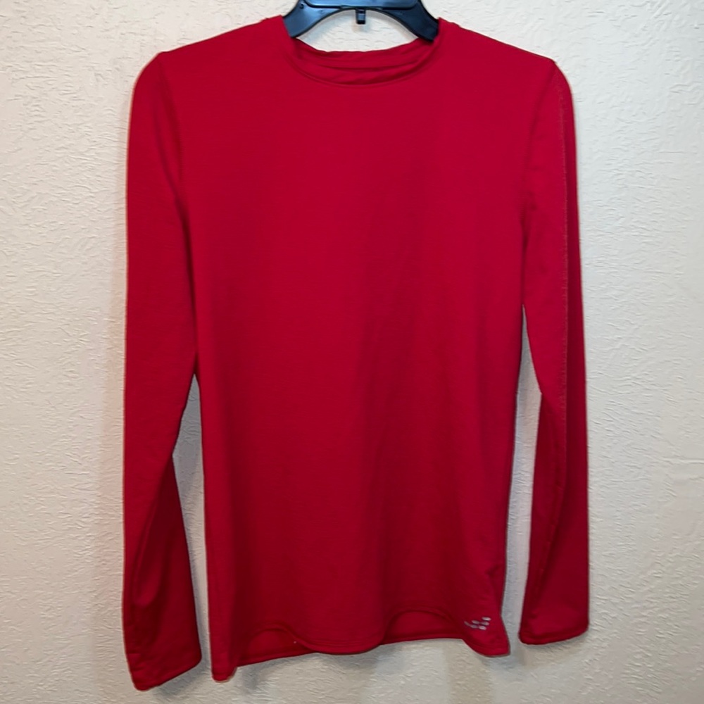 BCG Cold Weather Long Sleeve Red Layering Shirt
